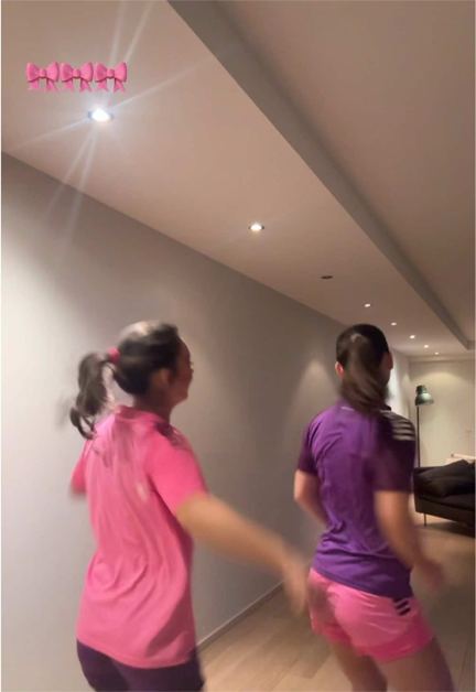 Video still: Dance trend by @millahmls