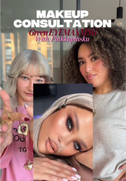 Video still: makeup consultation and transformation by @curlyyouz