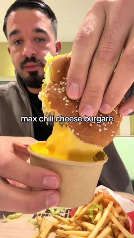 Video still: food review/mukbang by @jameselrey