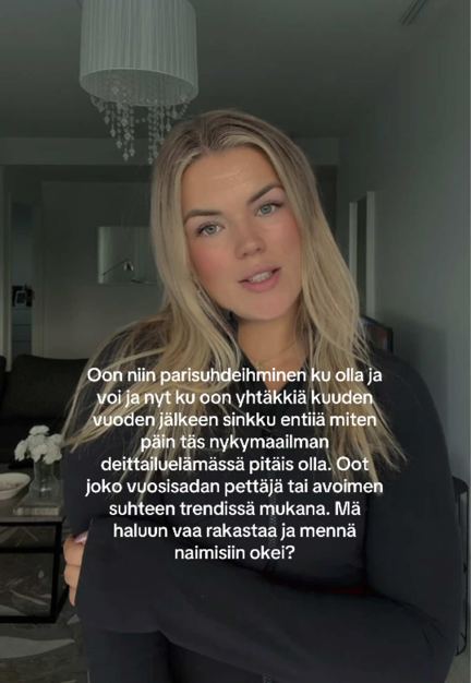 Video still: talking head story by @sallarusila